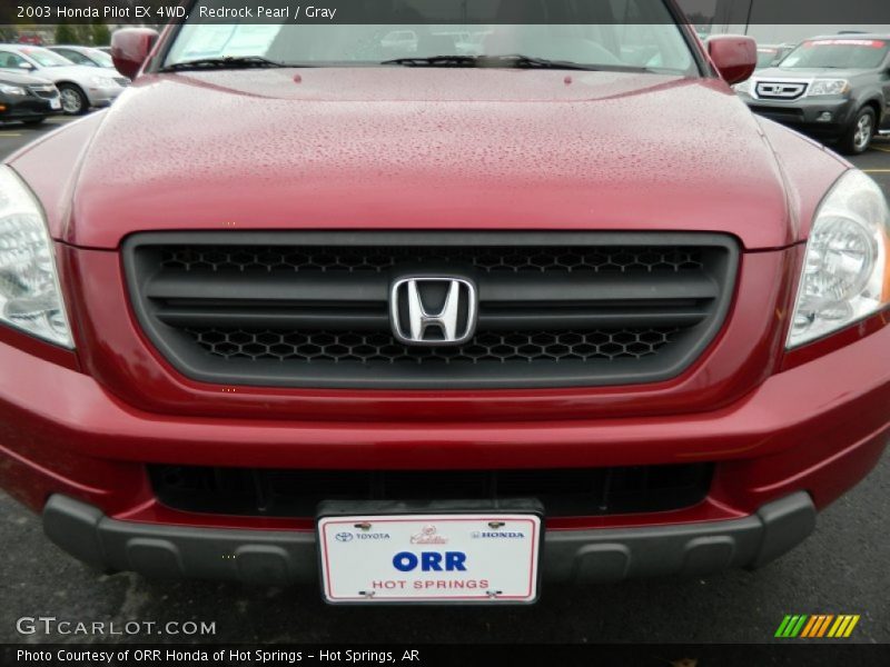 Redrock Pearl / Gray 2003 Honda Pilot EX 4WD