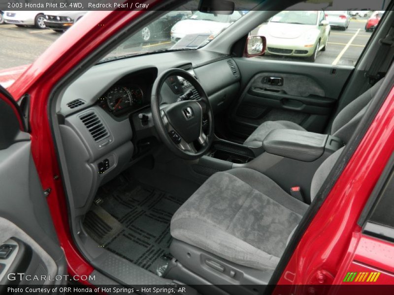 Redrock Pearl / Gray 2003 Honda Pilot EX 4WD