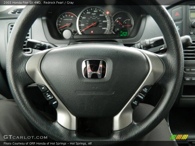 Redrock Pearl / Gray 2003 Honda Pilot EX 4WD