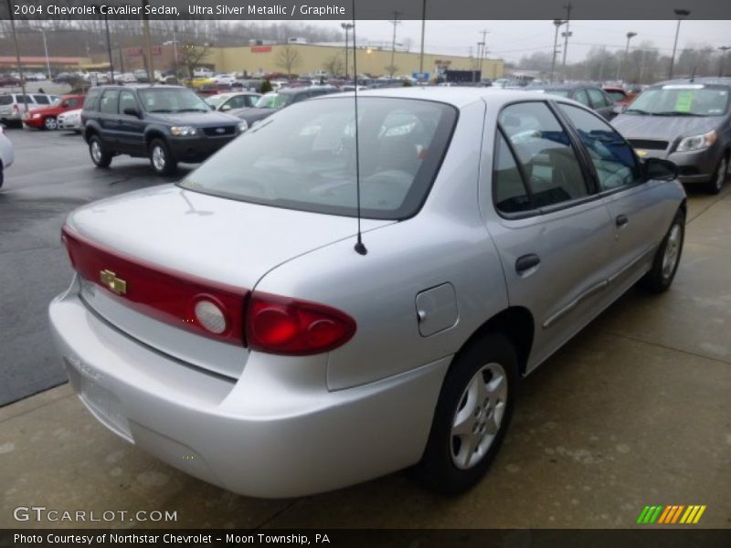 Ultra Silver Metallic / Graphite 2004 Chevrolet Cavalier Sedan