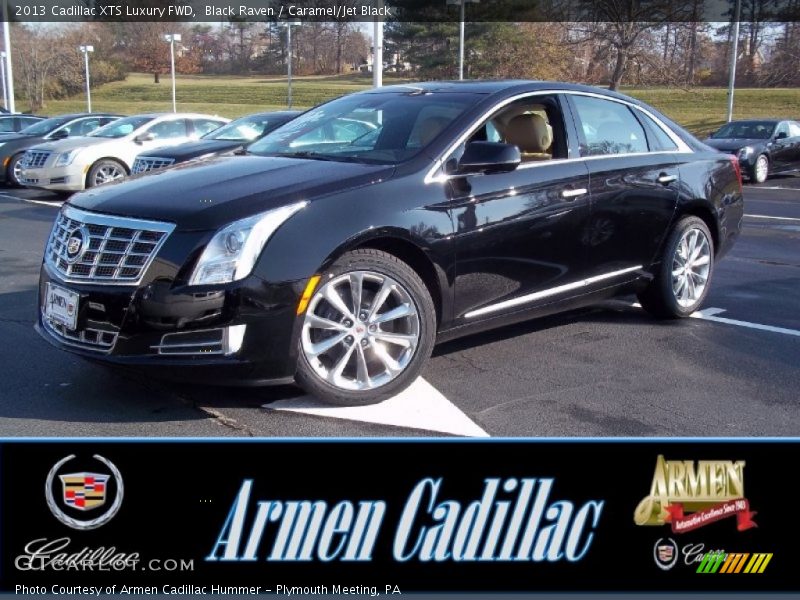 Black Raven / Caramel/Jet Black 2013 Cadillac XTS Luxury FWD