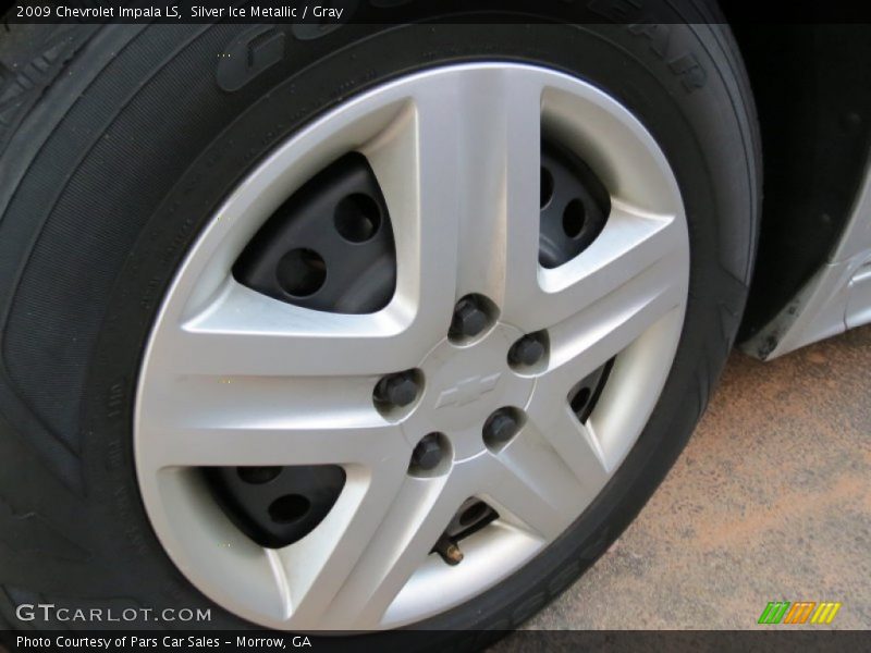 Silver Ice Metallic / Gray 2009 Chevrolet Impala LS