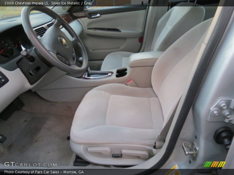 Silver Ice Metallic / Gray 2009 Chevrolet Impala LS
