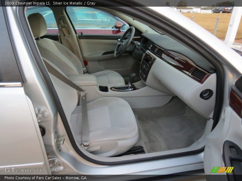 Silver Ice Metallic / Gray 2009 Chevrolet Impala LS