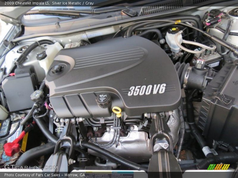 Silver Ice Metallic / Gray 2009 Chevrolet Impala LS