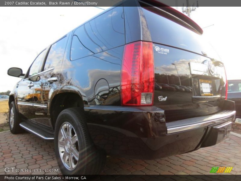 Black Raven / Ebony/Ebony 2007 Cadillac Escalade