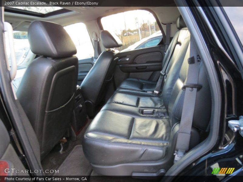 Black Raven / Ebony/Ebony 2007 Cadillac Escalade
