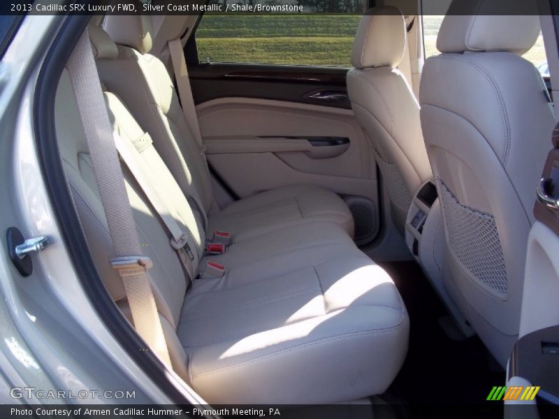 Silver Coast Metallic / Shale/Brownstone 2013 Cadillac SRX Luxury FWD