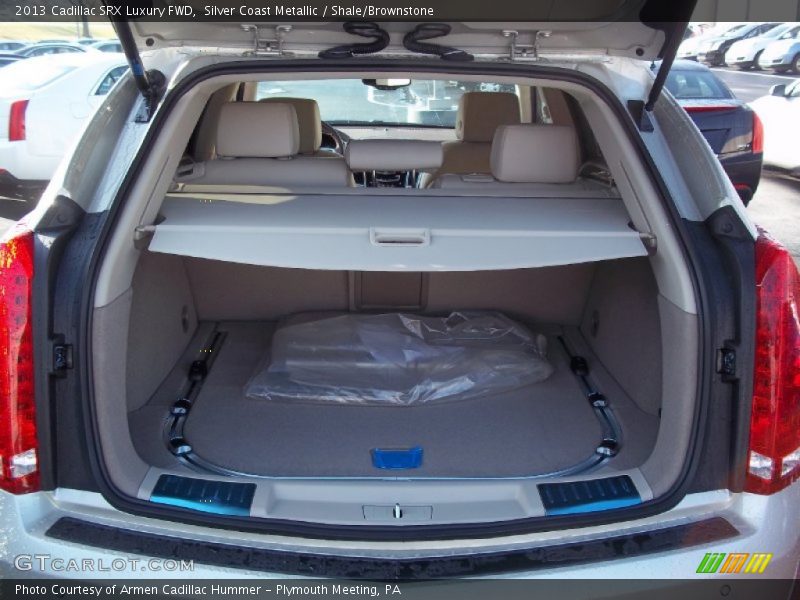 Silver Coast Metallic / Shale/Brownstone 2013 Cadillac SRX Luxury FWD