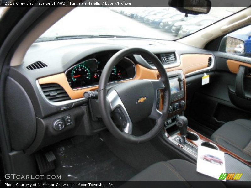 Tungsten Metallic / Ebony/Mojave 2013 Chevrolet Traverse LT AWD