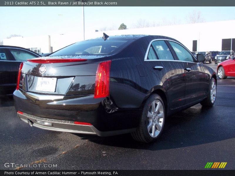 Black Raven / Jet Black/Jet Black Accents 2013 Cadillac ATS 2.5L