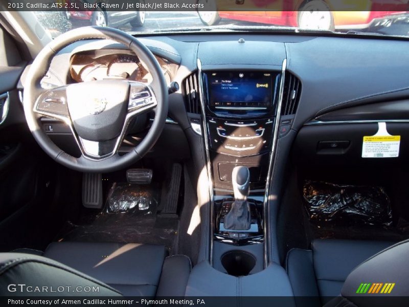 Black Raven / Jet Black/Jet Black Accents 2013 Cadillac ATS 2.5L