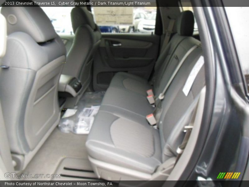 Cyber Gray Metallic / Dark Titanium/Light Titanium 2013 Chevrolet Traverse LS