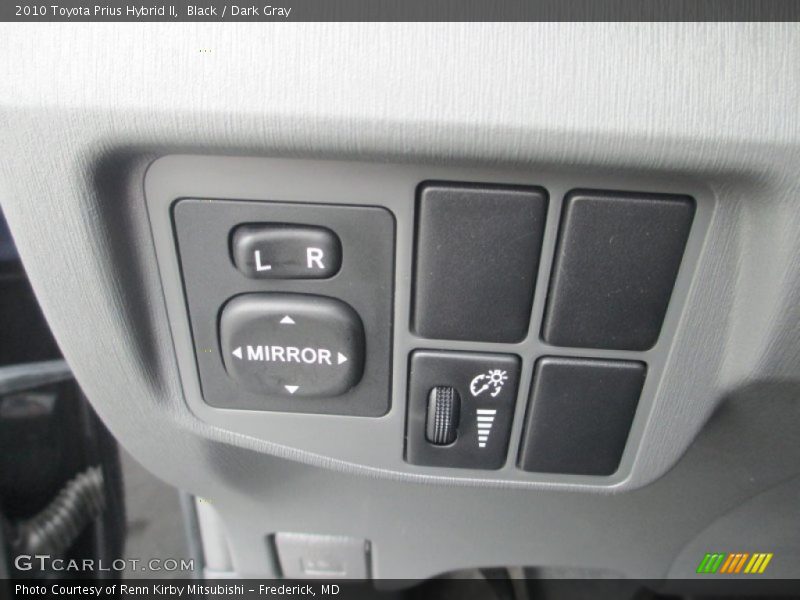 Black / Dark Gray 2010 Toyota Prius Hybrid II