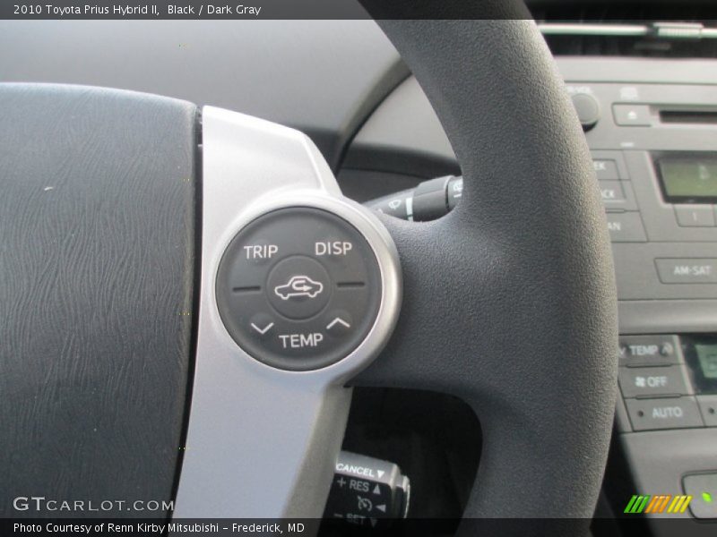 Black / Dark Gray 2010 Toyota Prius Hybrid II