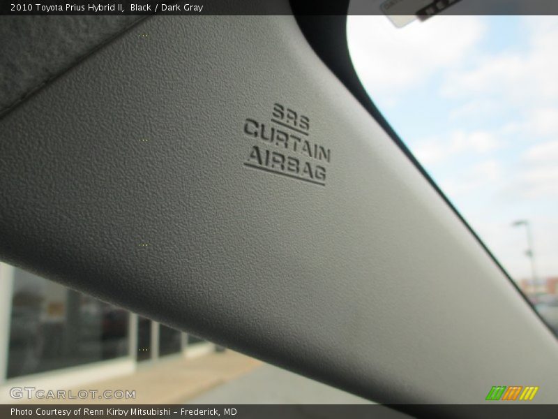 Black / Dark Gray 2010 Toyota Prius Hybrid II