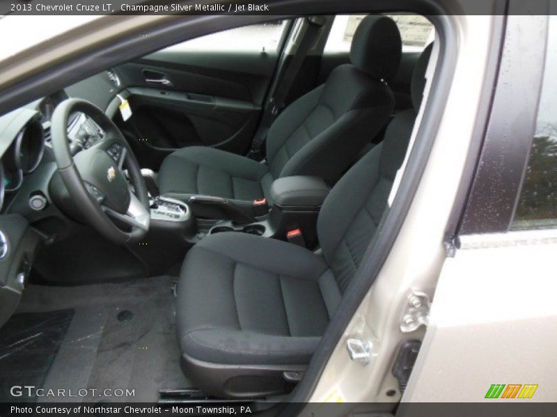 Champagne Silver Metallic / Jet Black 2013 Chevrolet Cruze LT