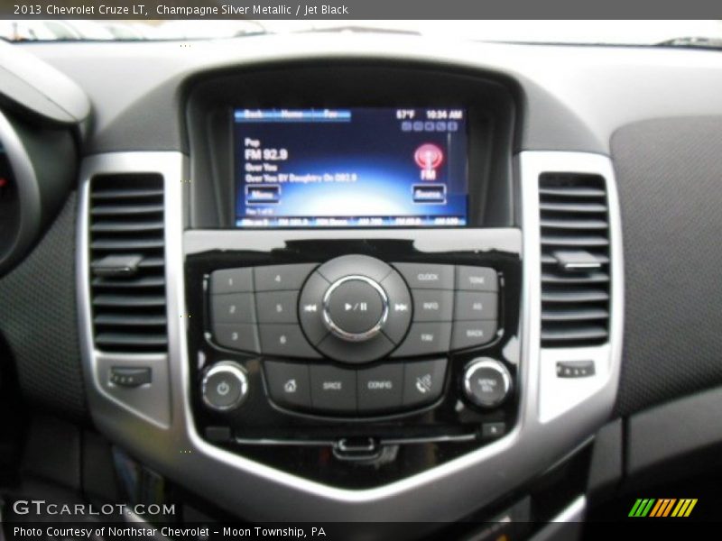 Champagne Silver Metallic / Jet Black 2013 Chevrolet Cruze LT