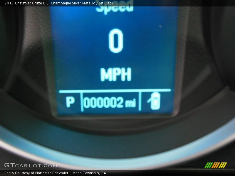 Champagne Silver Metallic / Jet Black 2013 Chevrolet Cruze LT