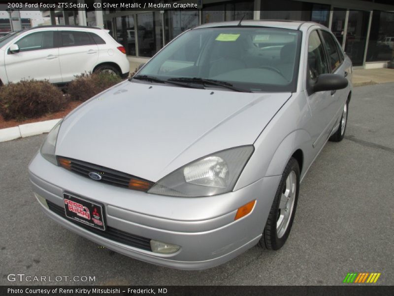 CD Silver Metallic / Medium Graphite 2003 Ford Focus ZTS Sedan