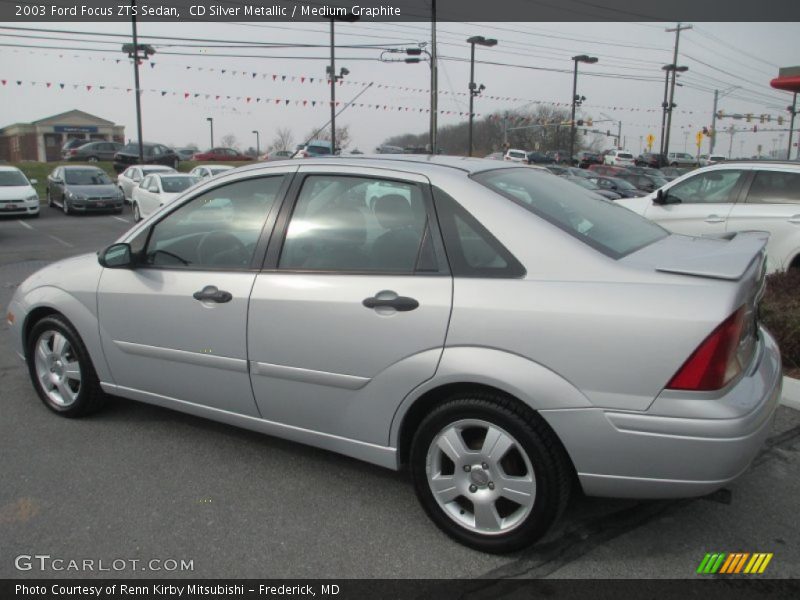 CD Silver Metallic / Medium Graphite 2003 Ford Focus ZTS Sedan