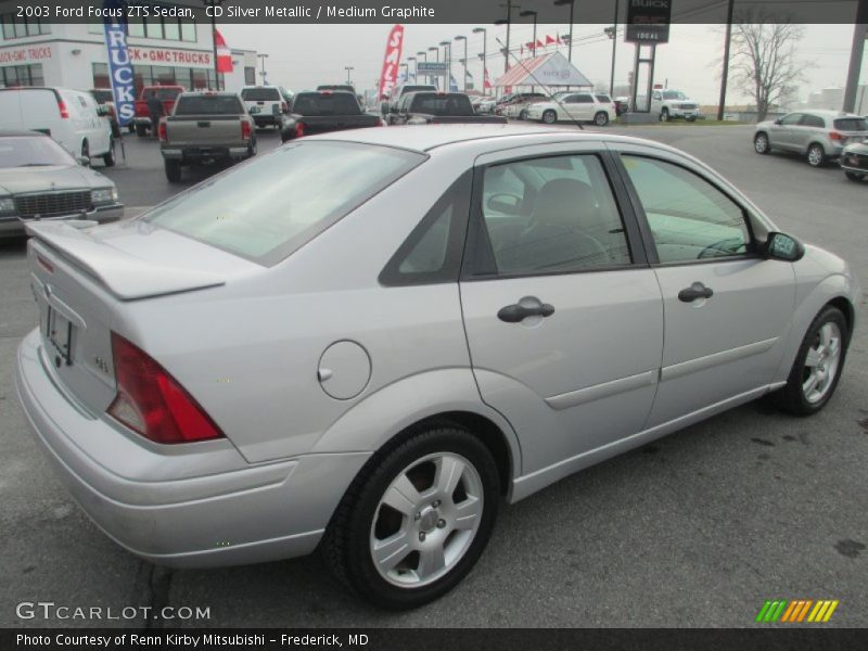 CD Silver Metallic / Medium Graphite 2003 Ford Focus ZTS Sedan
