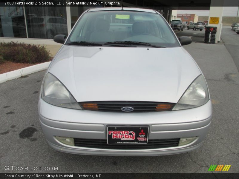 CD Silver Metallic / Medium Graphite 2003 Ford Focus ZTS Sedan