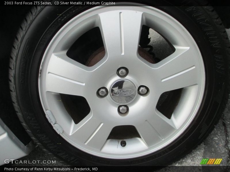 CD Silver Metallic / Medium Graphite 2003 Ford Focus ZTS Sedan