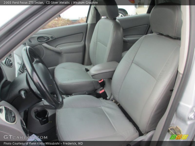 CD Silver Metallic / Medium Graphite 2003 Ford Focus ZTS Sedan