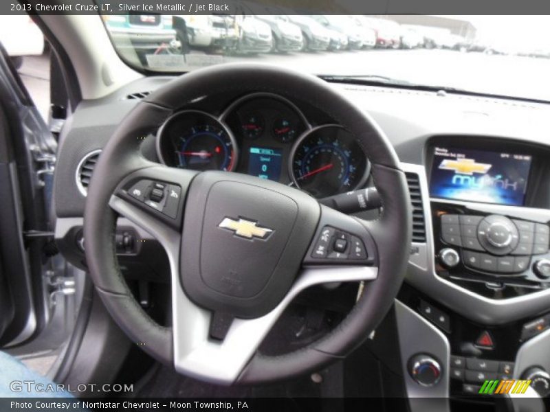 Silver Ice Metallic / Jet Black 2013 Chevrolet Cruze LT
