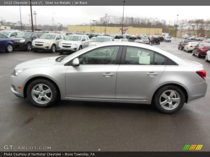 Silver Ice Metallic / Jet Black 2013 Chevrolet Cruze LT