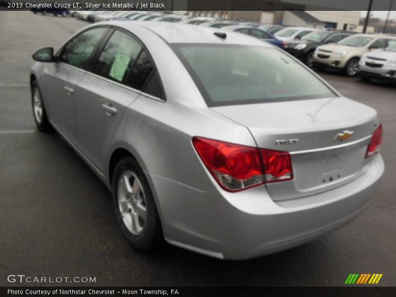 Silver Ice Metallic / Jet Black 2013 Chevrolet Cruze LT