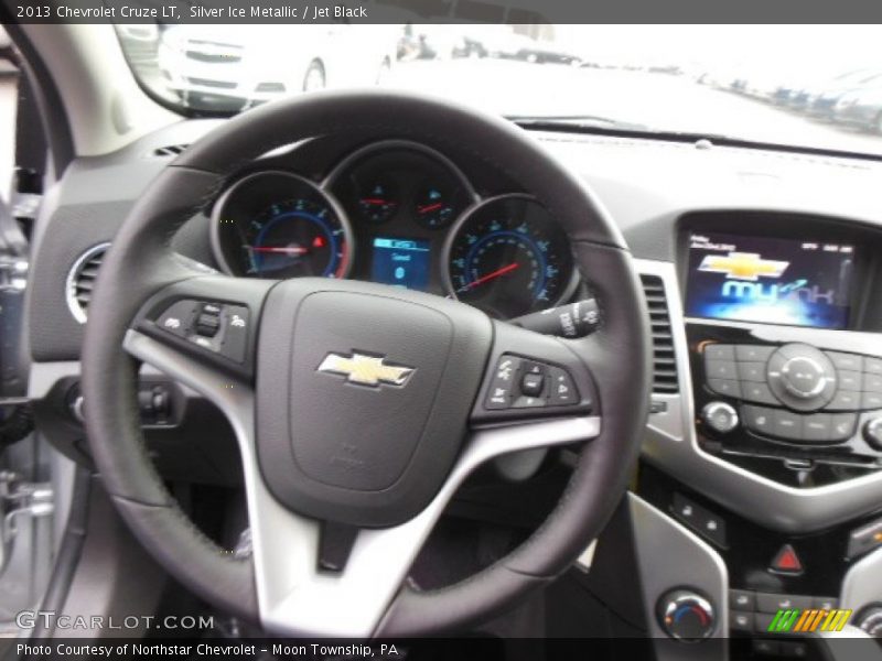 Silver Ice Metallic / Jet Black 2013 Chevrolet Cruze LT