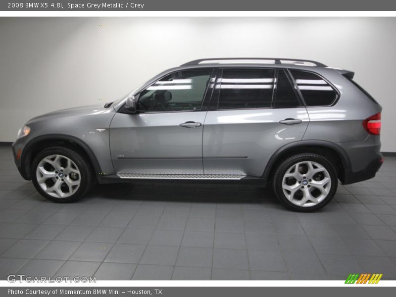 Space Grey Metallic / Grey 2008 BMW X5 4.8i