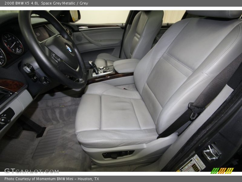 Space Grey Metallic / Grey 2008 BMW X5 4.8i