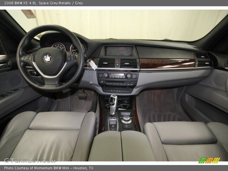 Space Grey Metallic / Grey 2008 BMW X5 4.8i
