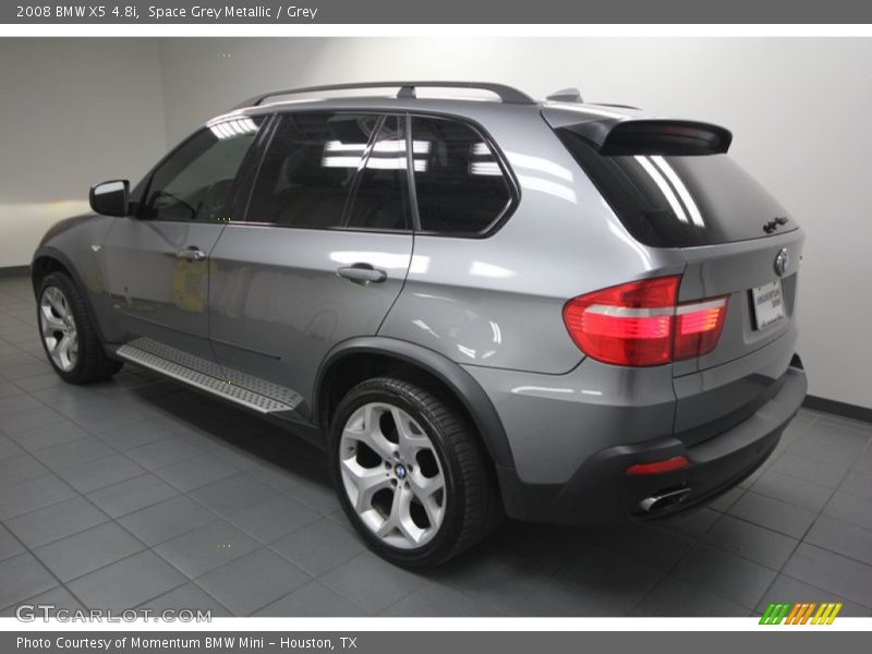 Space Grey Metallic / Grey 2008 BMW X5 4.8i