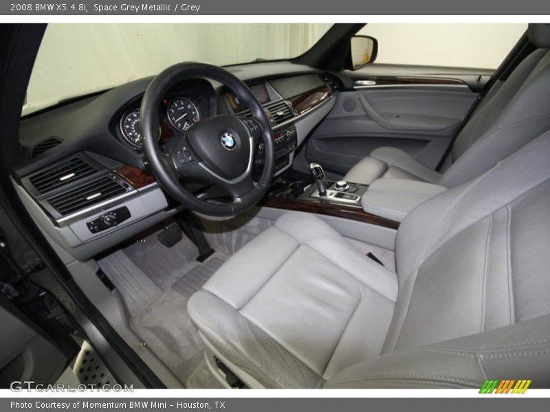 Space Grey Metallic / Grey 2008 BMW X5 4.8i