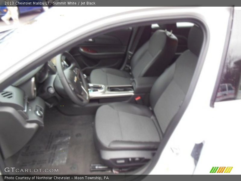 Summit White / Jet Black 2013 Chevrolet Malibu LT