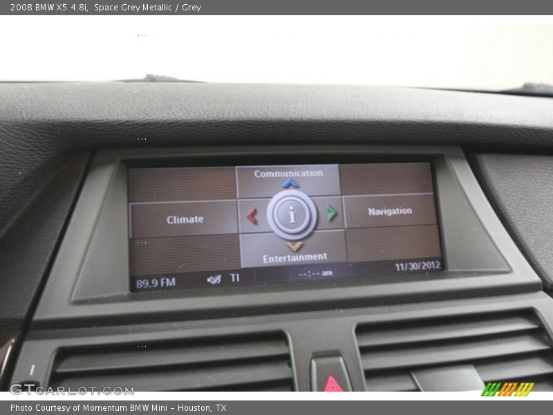 Space Grey Metallic / Grey 2008 BMW X5 4.8i
