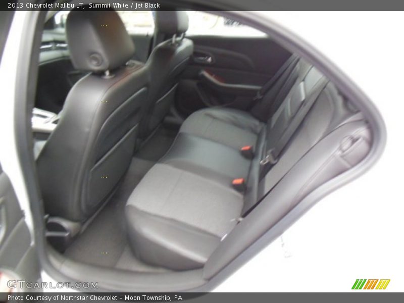 Summit White / Jet Black 2013 Chevrolet Malibu LT