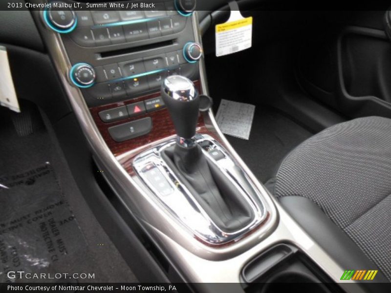 Summit White / Jet Black 2013 Chevrolet Malibu LT