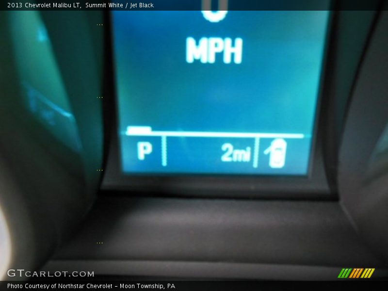 Summit White / Jet Black 2013 Chevrolet Malibu LT