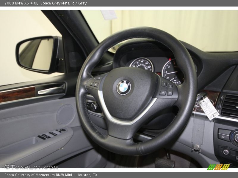 Space Grey Metallic / Grey 2008 BMW X5 4.8i