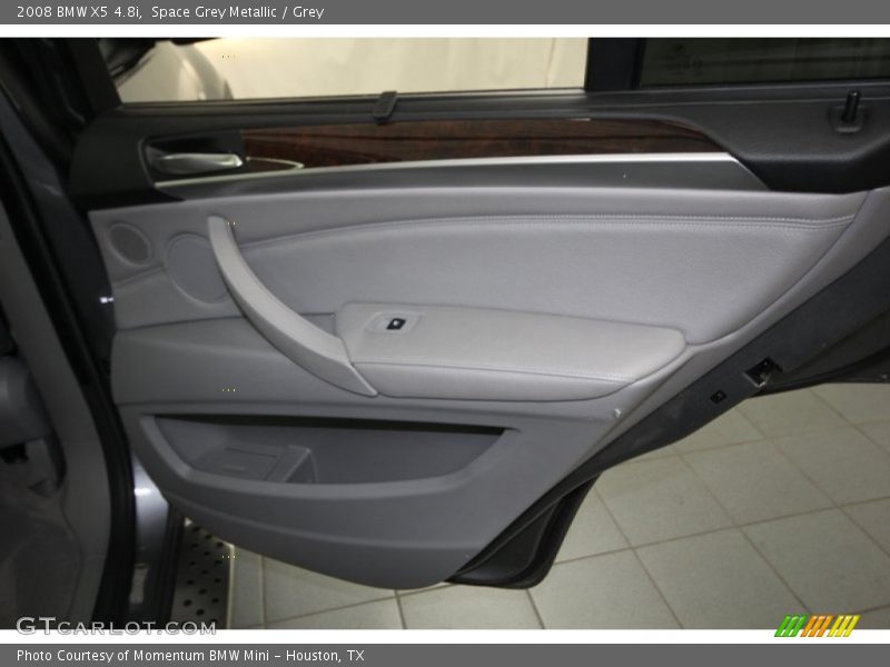 Space Grey Metallic / Grey 2008 BMW X5 4.8i