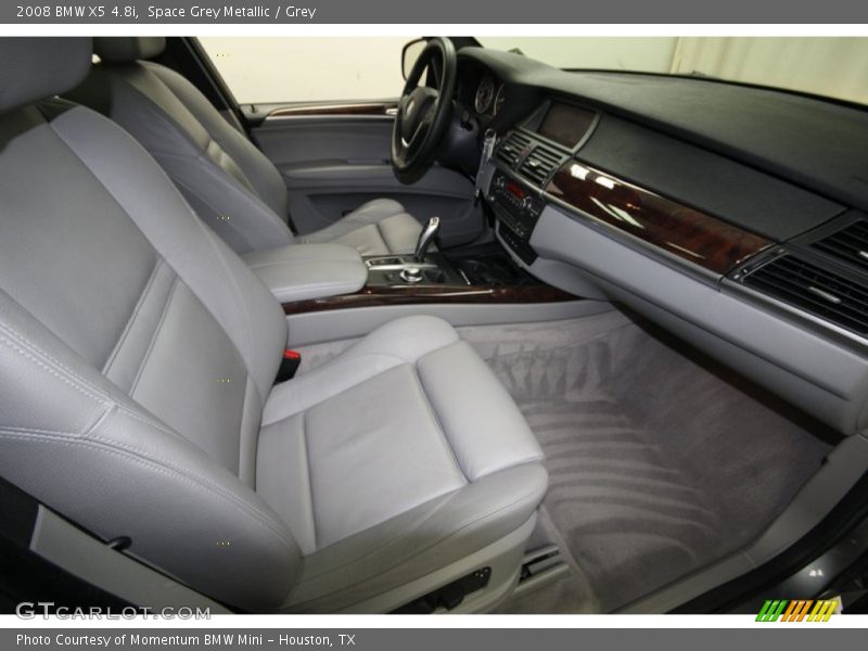 Space Grey Metallic / Grey 2008 BMW X5 4.8i