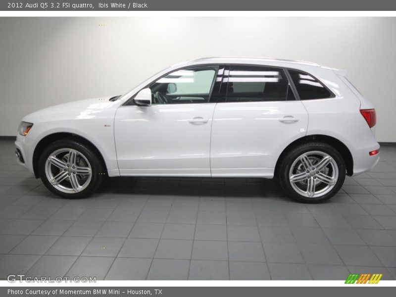 Ibis White / Black 2012 Audi Q5 3.2 FSI quattro