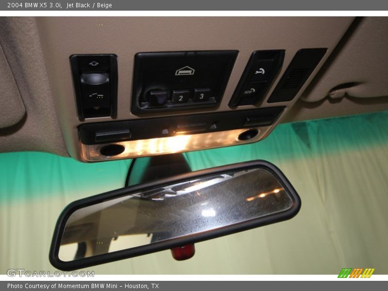 Jet Black / Beige 2004 BMW X5 3.0i