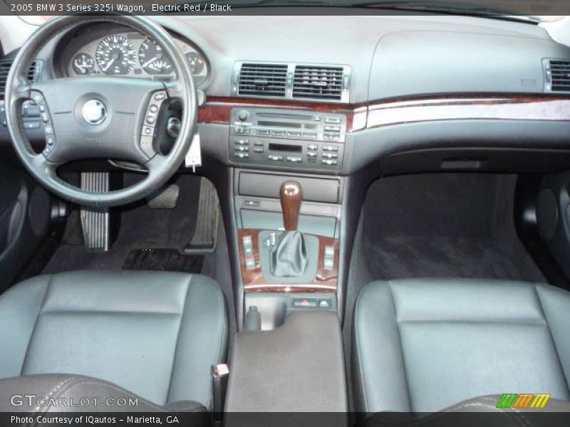 Electric Red / Black 2005 BMW 3 Series 325i Wagon