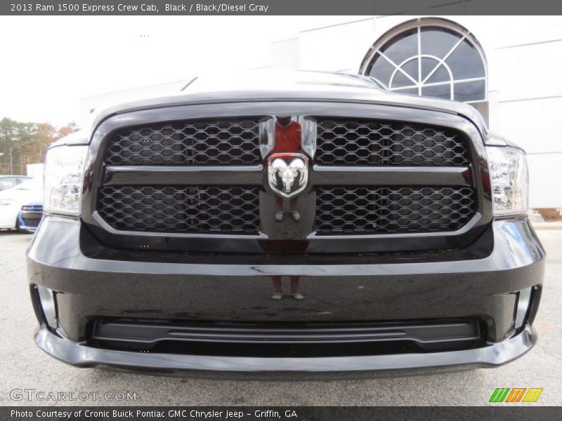Black / Black/Diesel Gray 2013 Ram 1500 Express Crew Cab